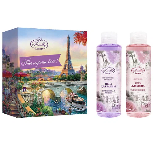 LISS KROULLY набор подарочный WN-2406: пена д/ванн,гель д/душа